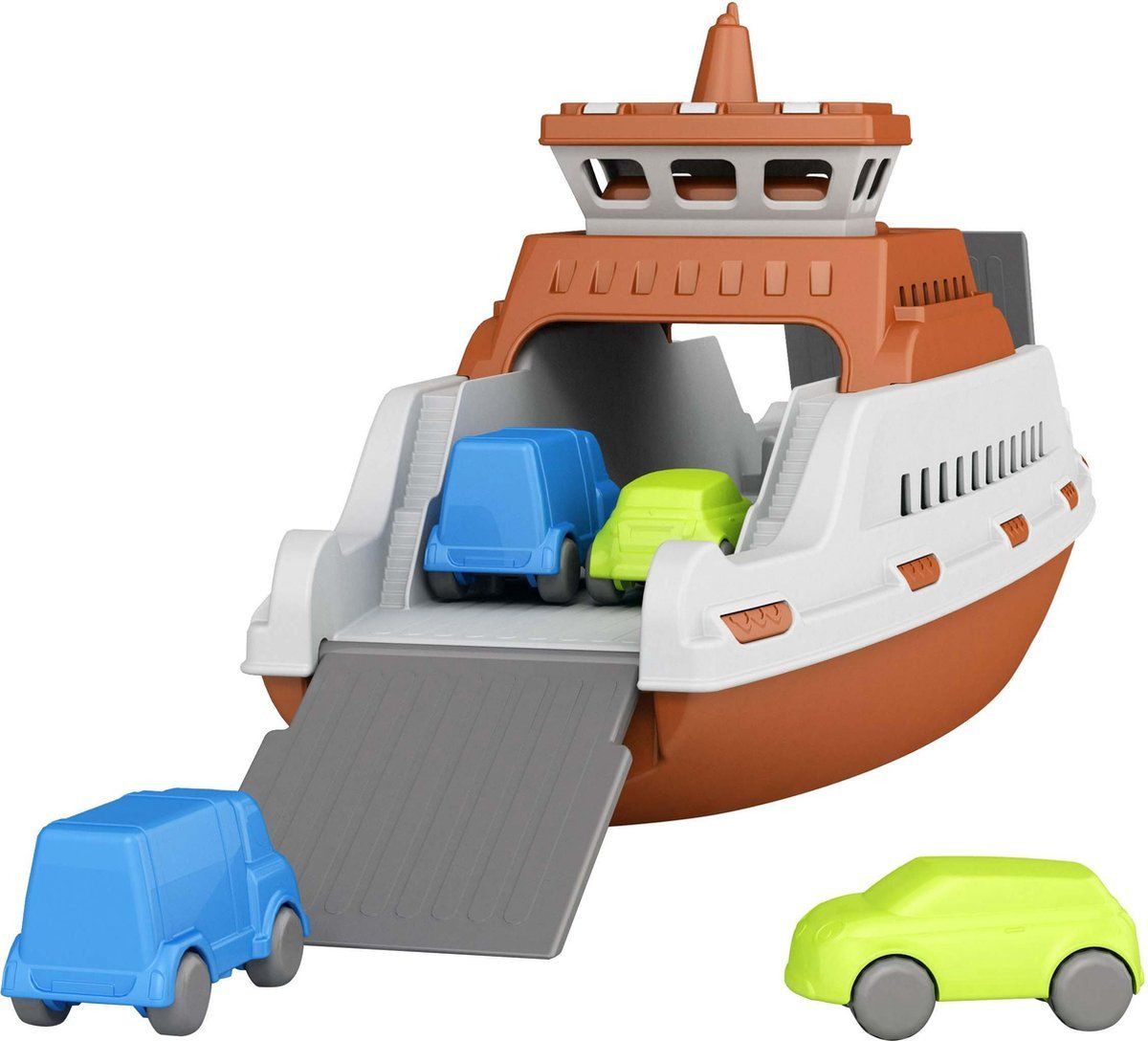 Basic Veerboot met accessoires, 39 cm