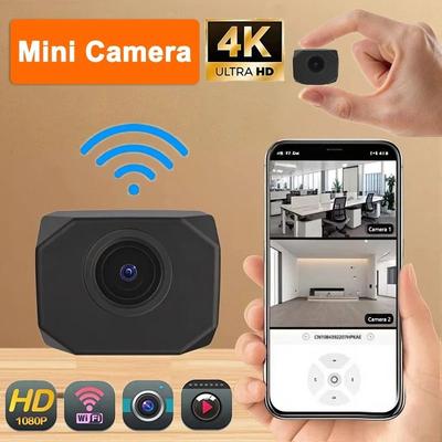 4K Mini WiFi Security Camera Portable Remote Monitoring IP Home Security Camera 4K Mini WiFi Security Camera Portable Remote Monitoring IP Home Security Camera