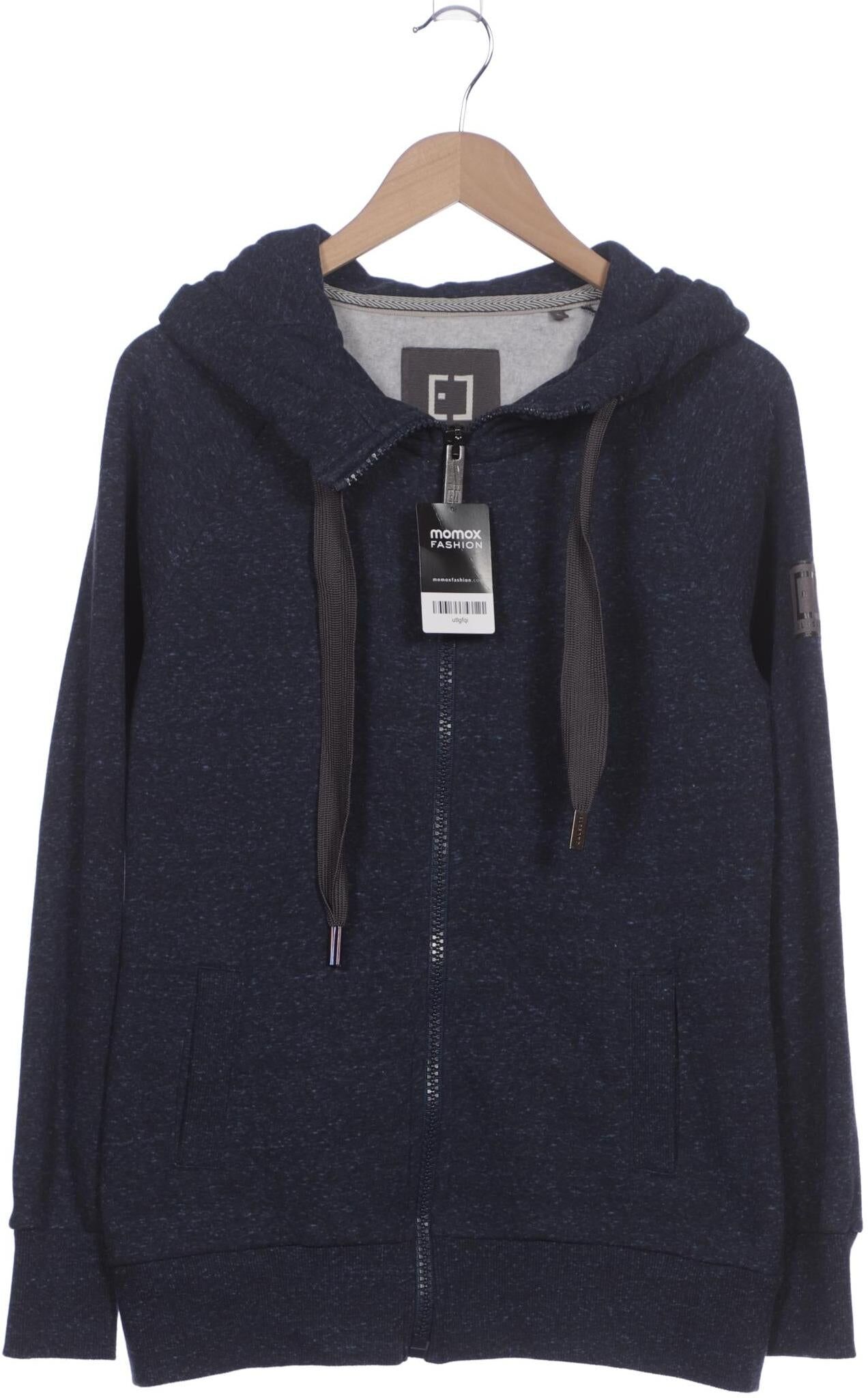 Elbsand Damen Kapuzenpullover, Marineblau, Gr. L, Synthetik / Baumwolle - Second Hand