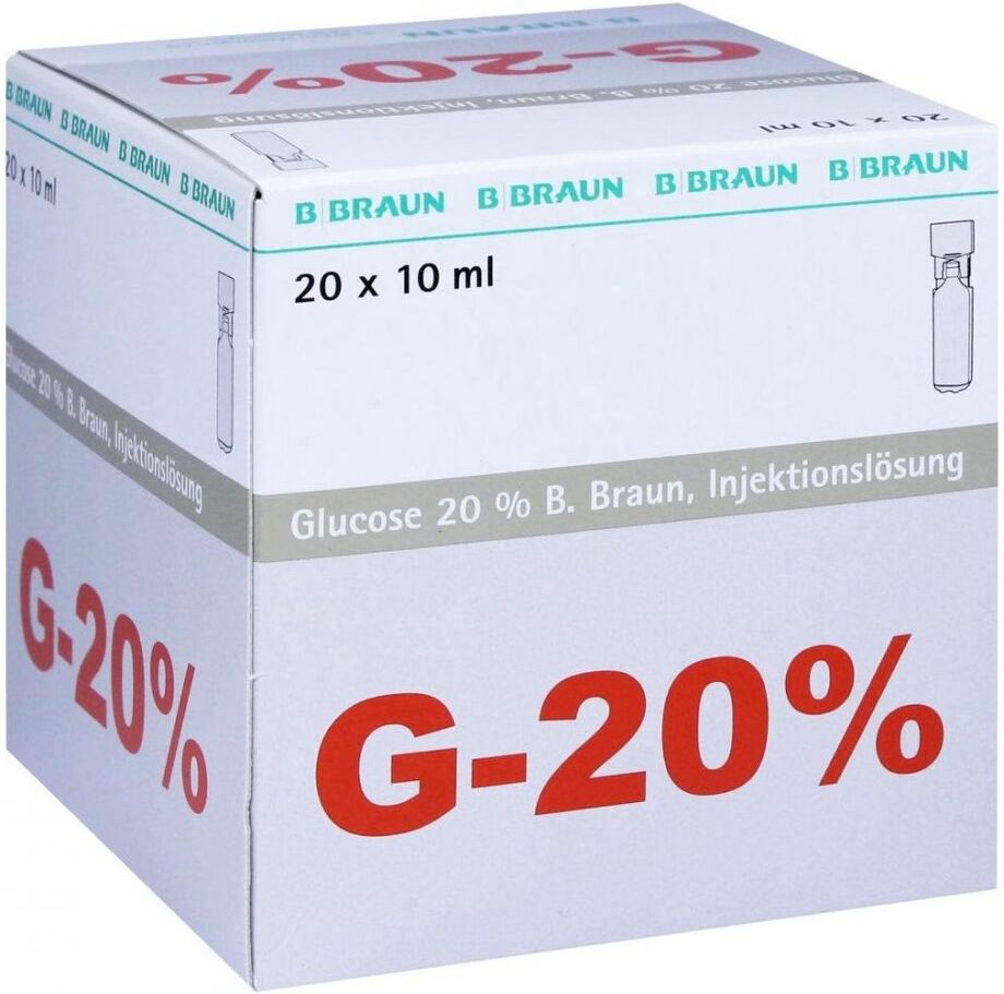 Glucose 20% Braun Mini Plasco connect iniecto -lsg.