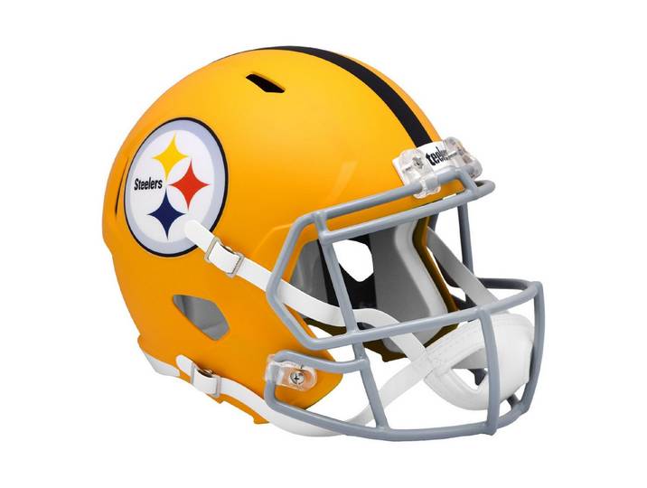 Riddell Sammelfigur Speed Replica Football Helm Pittsburgh Steelers