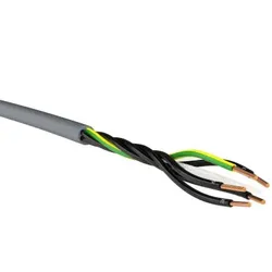 H05VV5-F5G1,0 - PVC-Steuerleitung, grau, Meterware