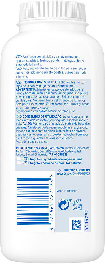 Johnson's Baby Baby Natural Talco 200 gr