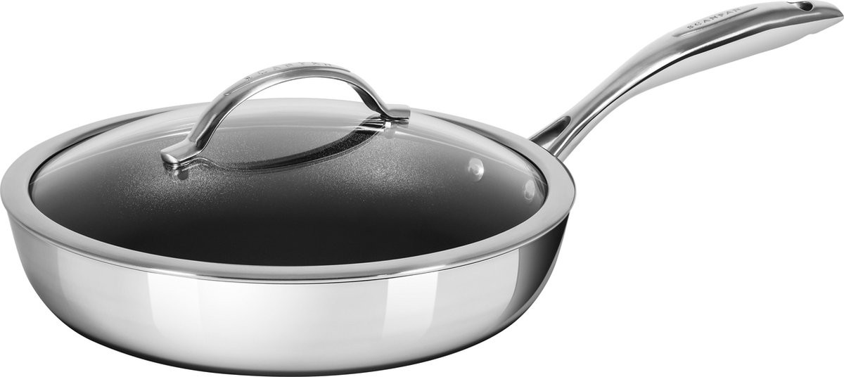 Scanpan HaptIQ Hapjespan met deksel - 28 cm