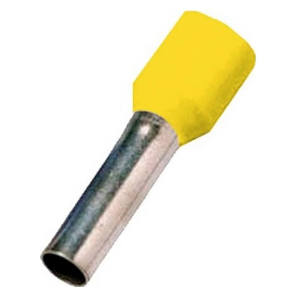 Intercable Aderendhülse ICIAE2522 DIN46228T4 25qmm 22mm verzinnt gelb (ICIAE2522)