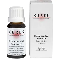 Ceres Betula Pendula Folium Urtinktur 20 ML