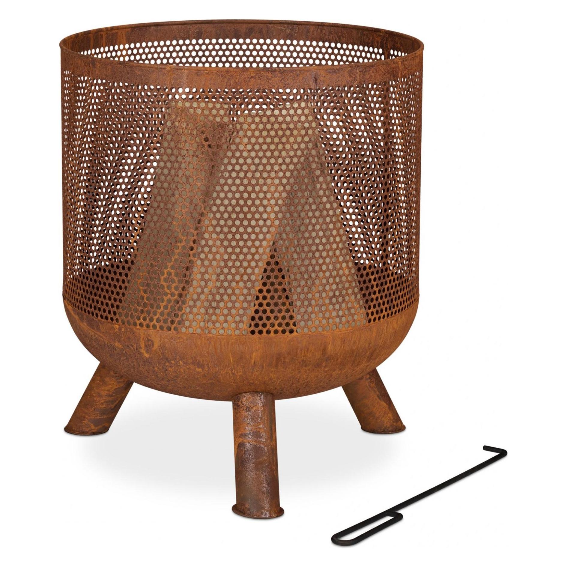 Relaxdays Feuerkorb (44 cm) (4052025385910)