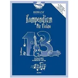 Kompendium für Violine Band 13 (+2 CD/'s), Fachbücher