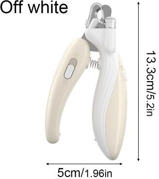 Uplifted Goods Pet Nail Clippers For Dogs Cats And Small Animals off White
