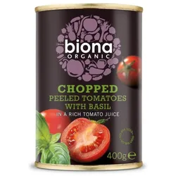 Chopped Tomatoes Basil - Gehackte Tomaten mit Basilikum