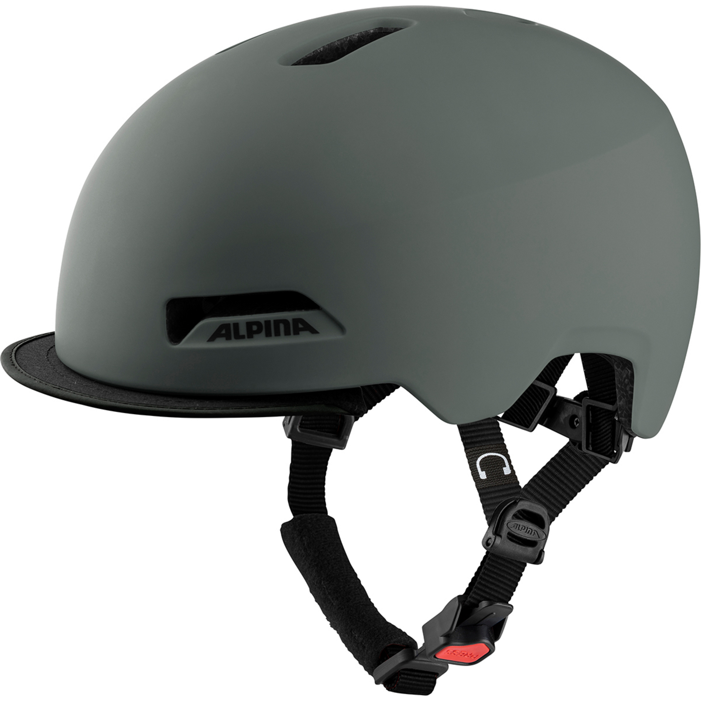 Alpina Brooklyn Fahrradhelm Fahrradhelme grau Größe 57-61CM Commuting