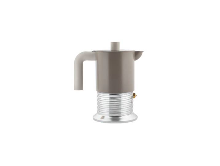 Alessi Vite PM01/6 WG Espressokocher, 6 Tassen - Grau
