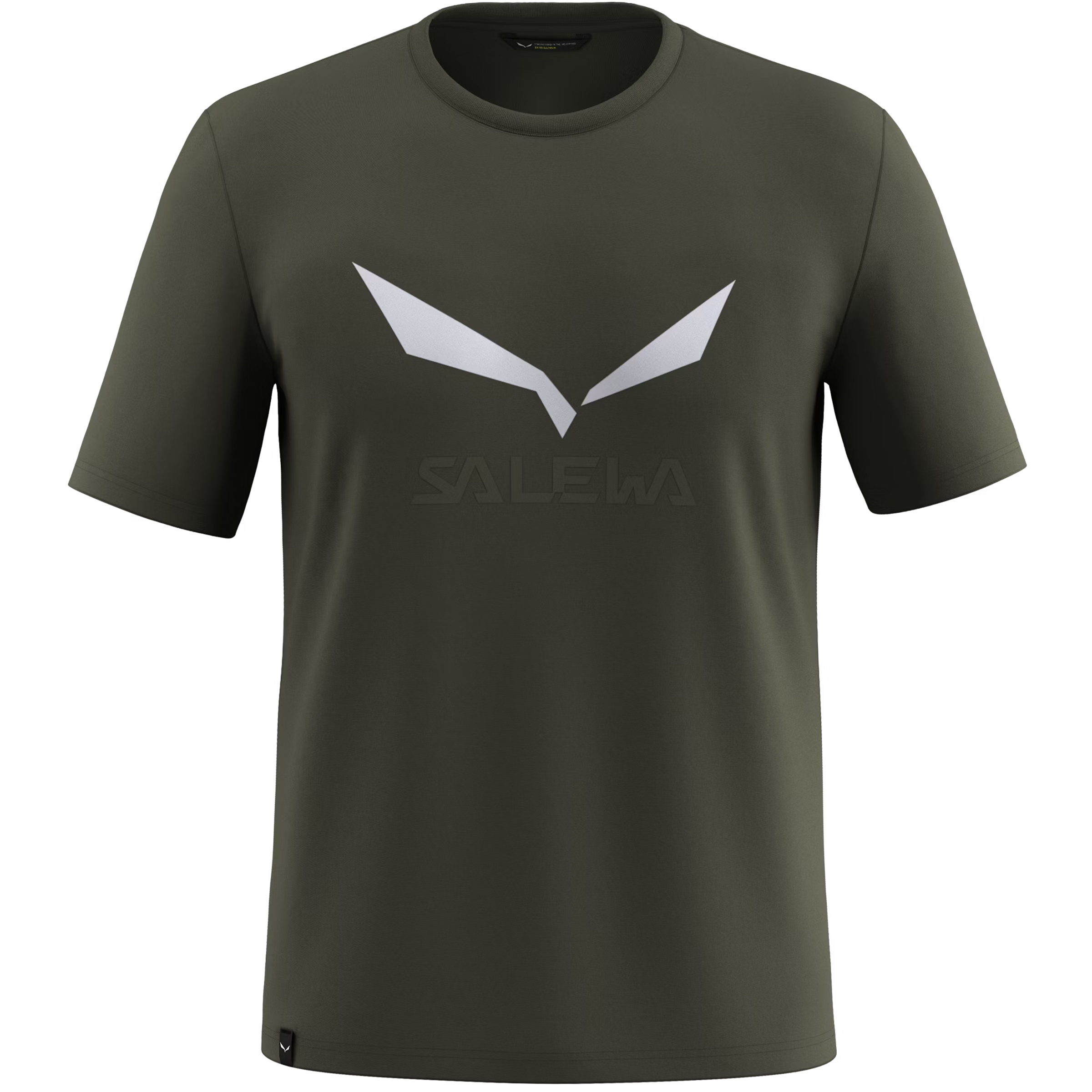 Salewa Solidlogo DRI-Release Herren T-Shirts oliv Größe XL Trekking Hautfreundlich