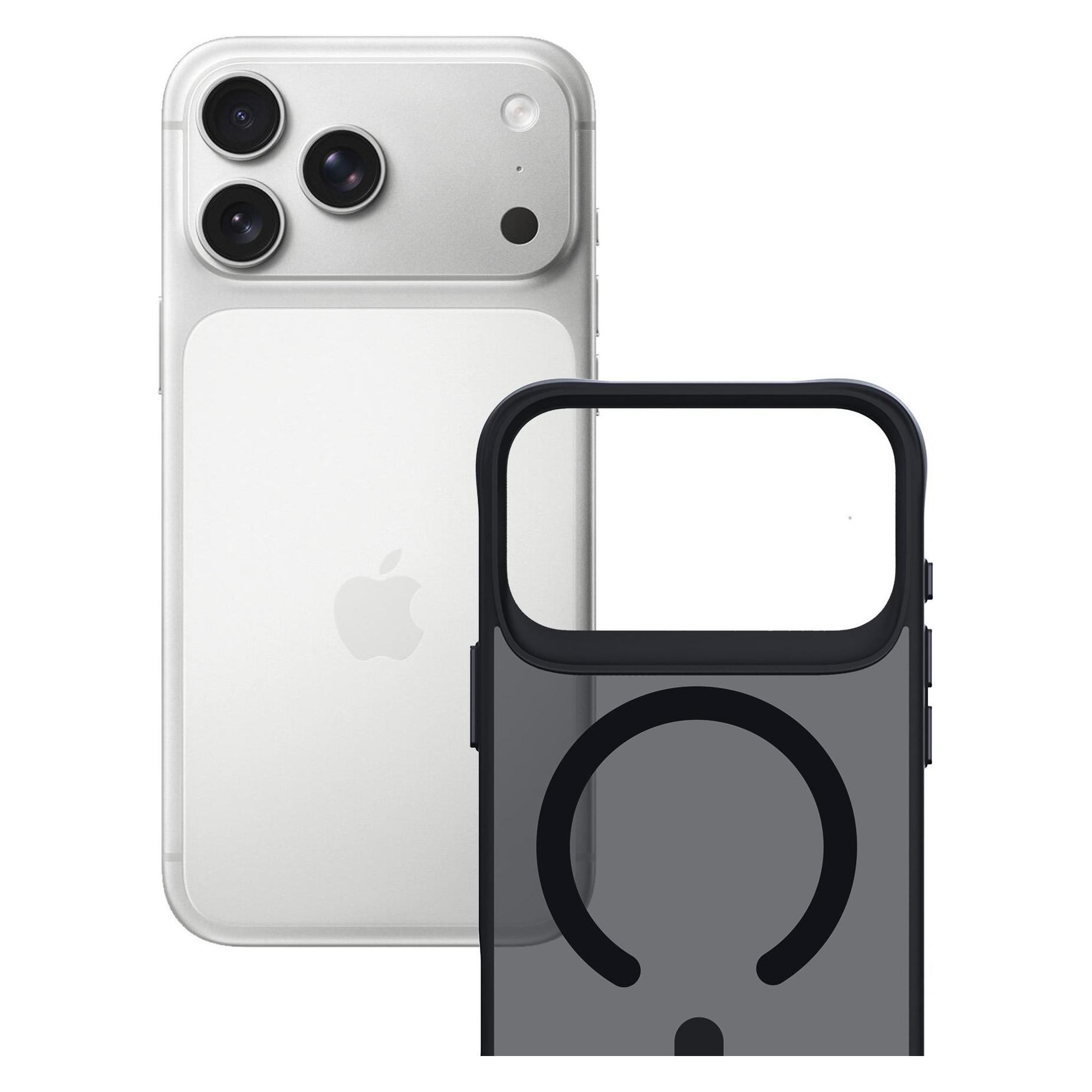 3MK - Smoke Matt MagCase - iPhone 17 Pro - Black (Apple iPhone 17 Pro) (5903108665254)