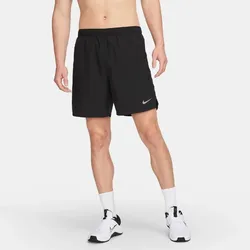 NIKE Challenger Dri-FIT 7" Laufshorts Herren 010 - black/black/black/reflective silv XS