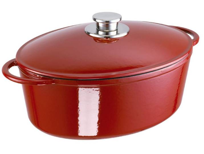 SCHULTE-UFER Bräter Rustika, Gusseisen (Einzelprodukt, 2-tlg)
