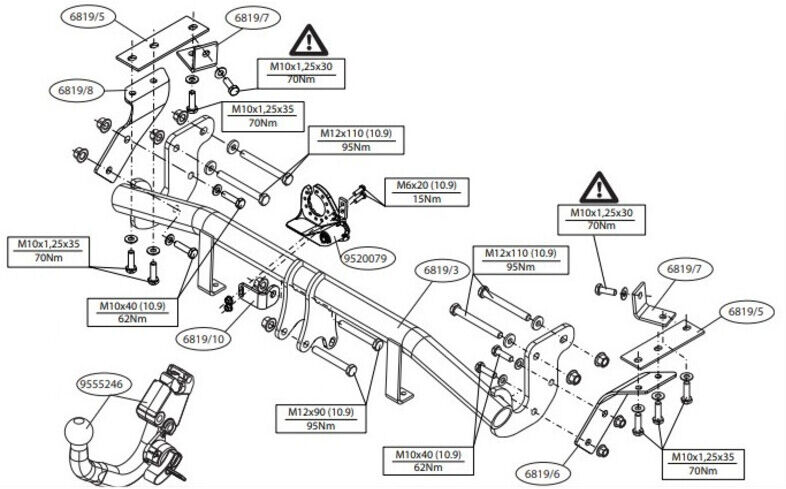 Attelage Mitsubishi ASX (06/10-12/22) RDSOD
