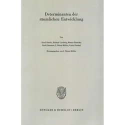 Determinanten der räumlichen Entwicklung., Fachbücher