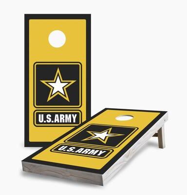 Skip's Garage U.S. Army Cornhole Boards
