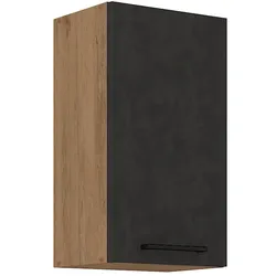 Vigo Hängeschrank 40 cm Eiche Lancelot Matera Grau Küchenzeile Küchenblock Küche