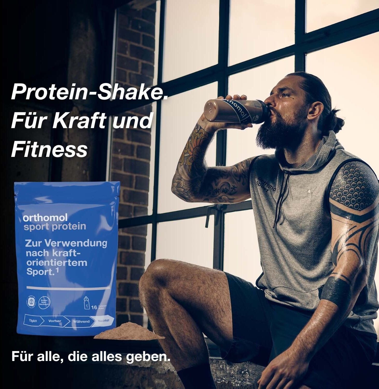 Orthomol Sport Protein Pulver Schoko 640 g