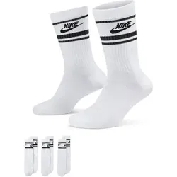 NIKE Herren Socken Sportswear Dri-FIT Everyday Essential Crew (3 Pairs), Größe M in Pink Pink