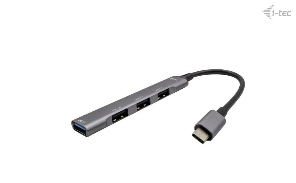 I-TEC USB-C Metal Hub 4 Port C31HUBMETALMINI4