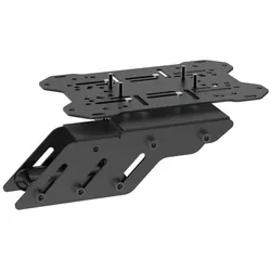 Oplite GTR S3 SimRace + FlightSim Holder, Zubehör Gaming Möbel, Schwarz