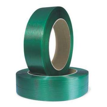 Transpak Umreifungsband Bandbreite15,5xStärke0,6mm Länge 2000m Polyester-/PET grün geprägt Kerndurchmesser... (7650072)