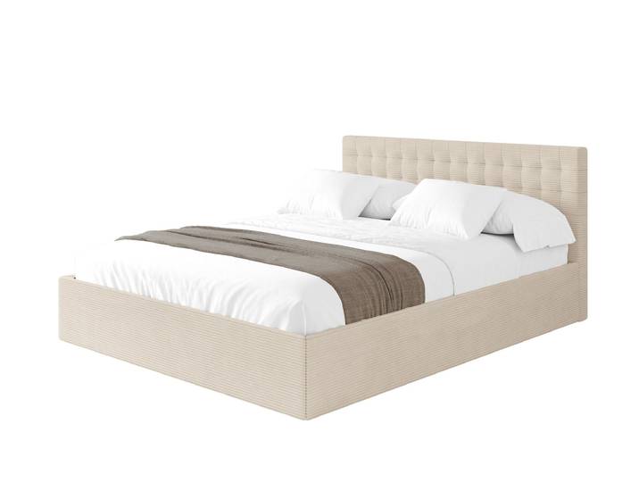 Polsterbett PARI 160x200 cm Beige - Poso 105