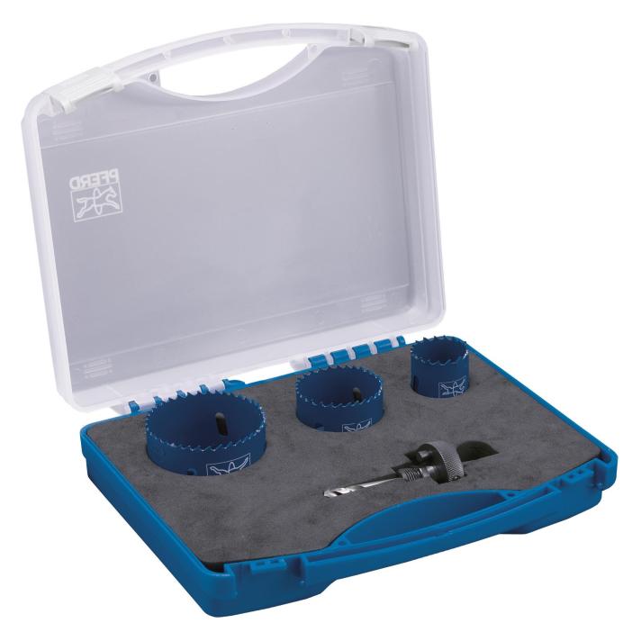 Picard Pferd Bi-Metall Lochsägen Set 25901303 für Elektriker 4-tlg (25901303)