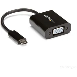 StarTech USB-C To VGA Adapter (VGA), Video Adapter, Schwarz