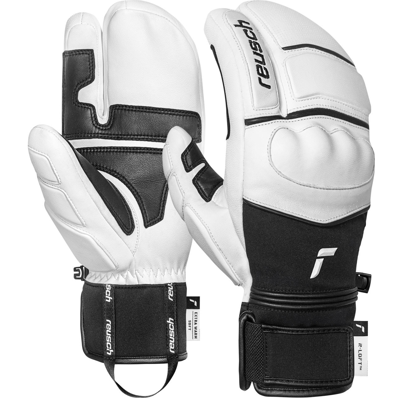 Reusch Herren Lobster WORLD CHAMP white/black - 9,5