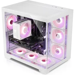 Kiebel Panorama Polar IX - AMD Ryzen 7 9700X (187712) (1000 GB, 16 GB, AMD Ryzen 7 9700X, Radeon RX 9060), PC, Weiss