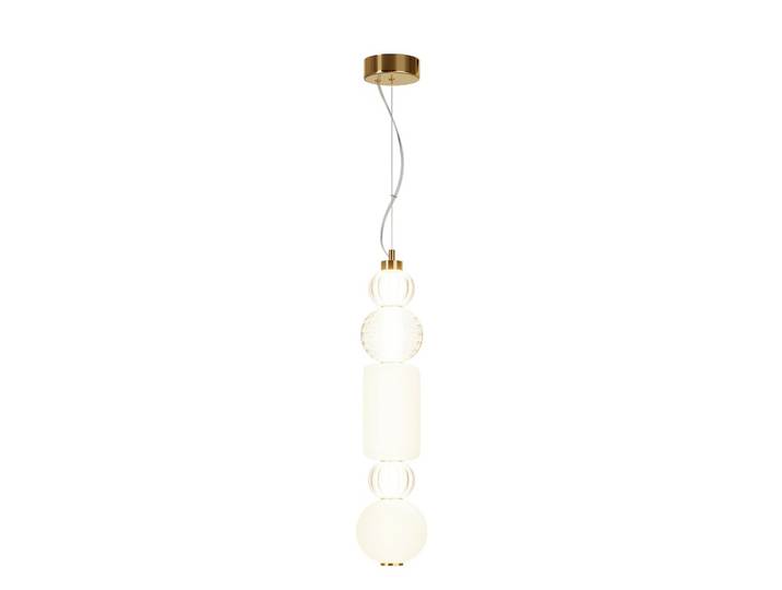 Pendelleuchte Collar Goldfarben max.35 Watt