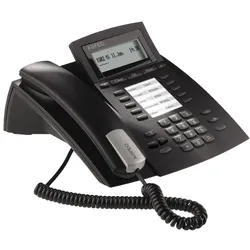 AGFEO ST 22 - Analoges Telefon - 1000 Eintragungen - Anrufer-Identifikation - Schwarz