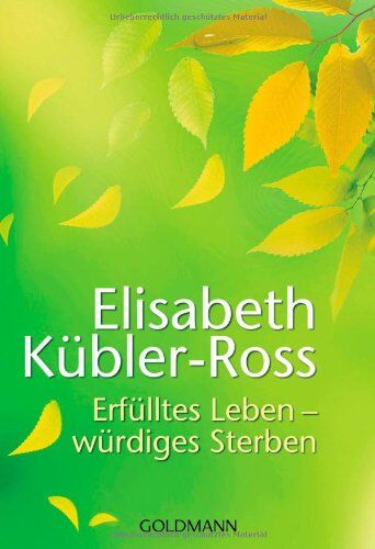 Elisabeth Kübler-Ross - Erfülltes Leben - würdiges Sterben - Preis vom 18.10.2026 19:22:15 h
