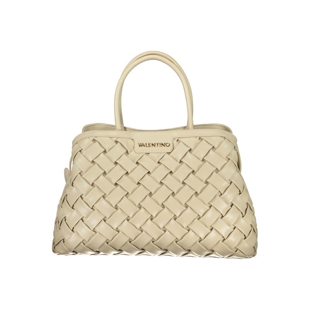 Mario Valentino Beige Polyurethaan Dameshandtas