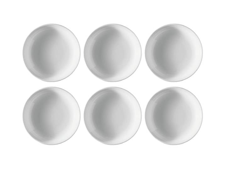Suppenteller THOMAS PORZELLAN 6 Stück , weiss (weiß), Ø:22cm, Porzellan, Speiseteller, Suppenteller
