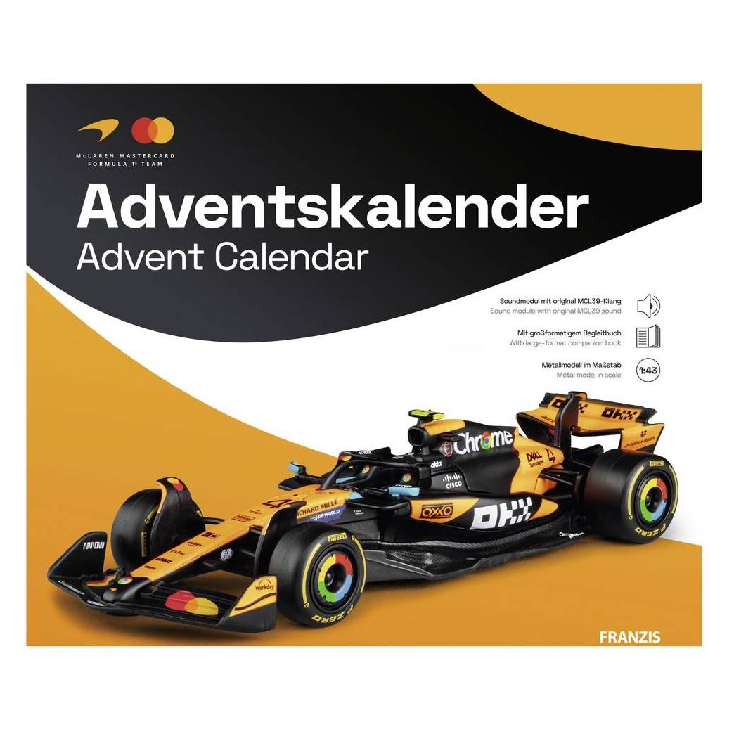 Franzis Adventskalender MCLAREN FORMULA 1 TEAM (2026) (24 Türchen) (4019631674012-4019631674012)