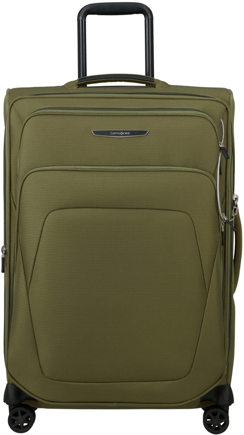 Samsonite Spark SNG 2 67cm 4-Wheel Medium Expandable Suitcase - Olive