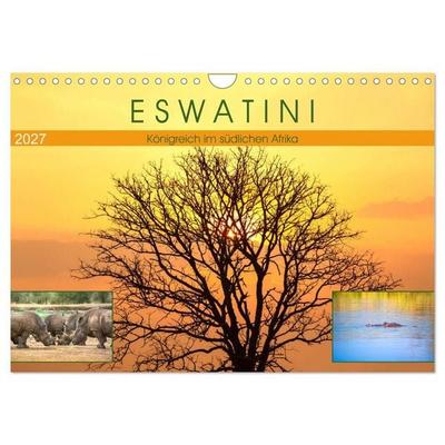 Eswatini - Königreich im südlichen Afrika (Wandkalender 2027 DIN A4 quer), CALVENDO Monatskalender