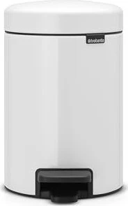 Brabantia, Treteimer newlcon 3 l Farbe weiß