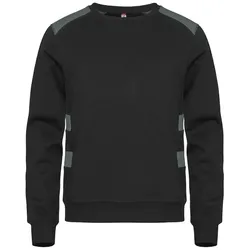CLIQUE Ambition Roundneck Sweatshirt 96 - schwarz/grau S
