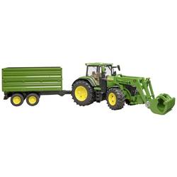 bruder John Deere 7R 350, Frontlader T.A.-Hänger Fertigmodell Landwirtschafts Modell 3155