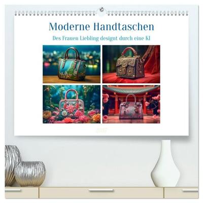 Moderne Handtaschen (hochwertiger Premium Wandkalender 2027 DIN A2 quer), Kunstdruck in Hochglanz