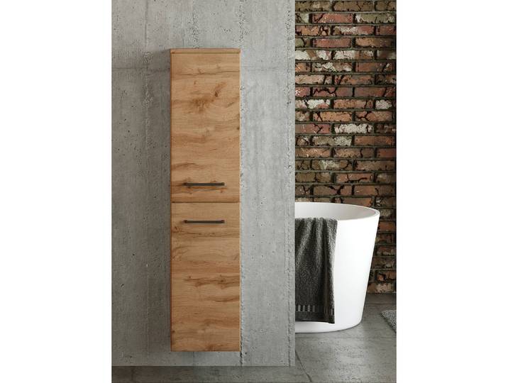 Armoire midi I 30 x 130 x 35cm Marron