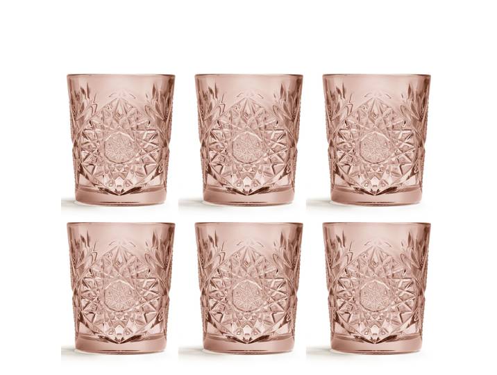 Gläser-Set MÄSER Spectra , rosa, 6 Stk., Trinkgefäße, Gläser-Set