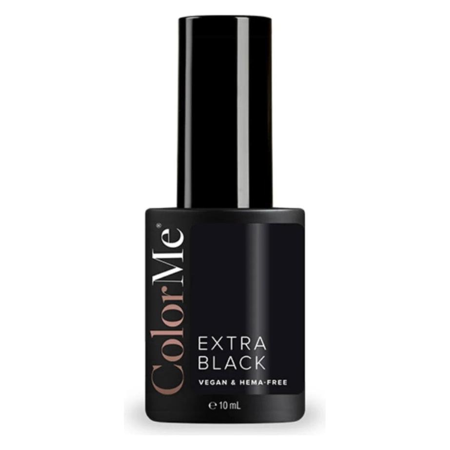 ColorMe Cosmetics, Extra Black, Gel, Semi-permanenter Nagellack, 10 ml (Extra Black, Gel-Effekt Nagellack) (74848092)