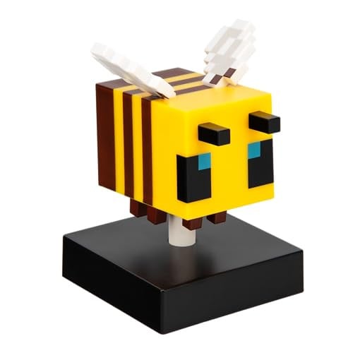 Paladone Minecraft Bee Icon LED Nachtlampje voor Slaapkamer of Gaming Ruimte